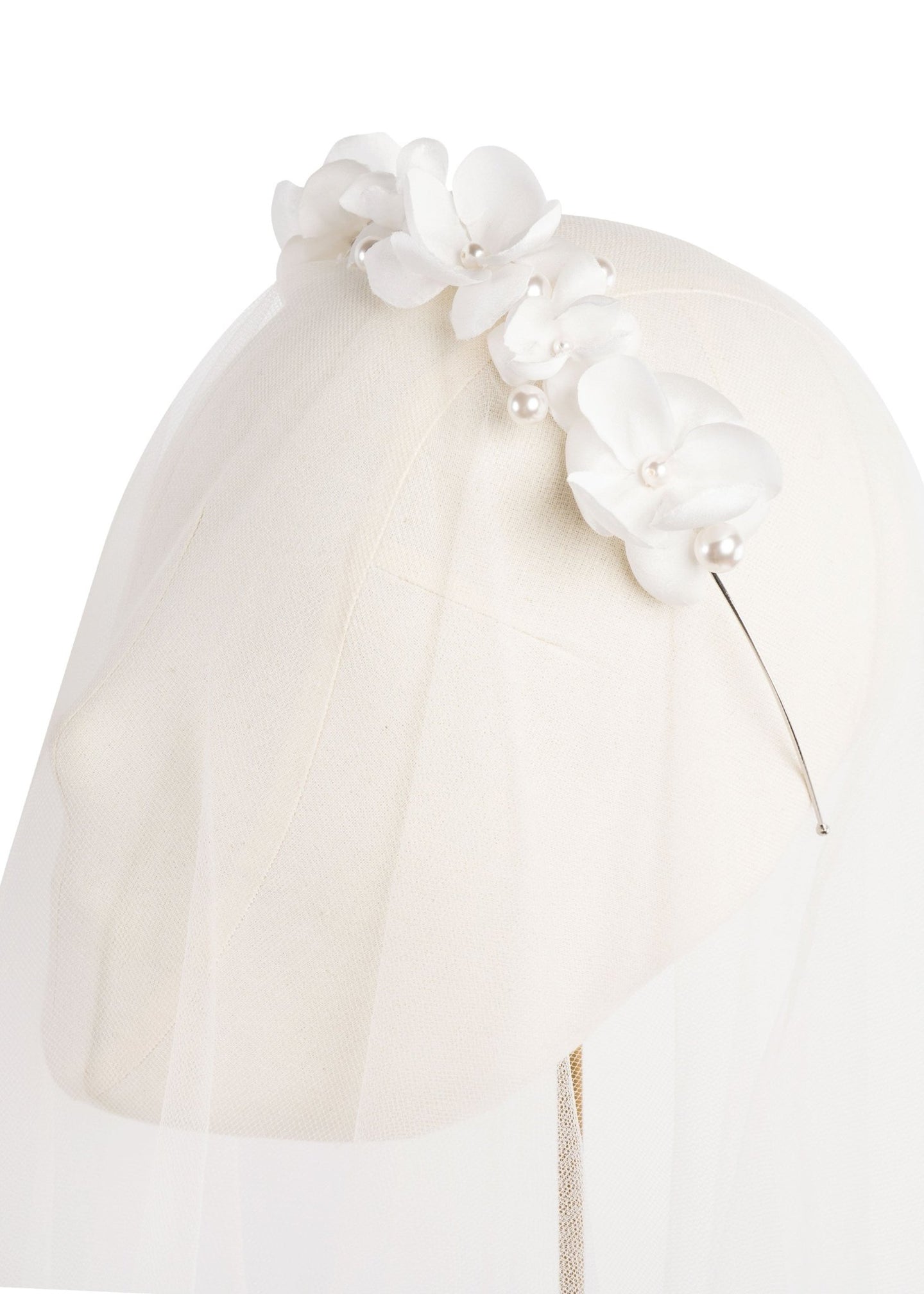 Organna Floral Pearl HairpieceEarringsElizabeth Bower