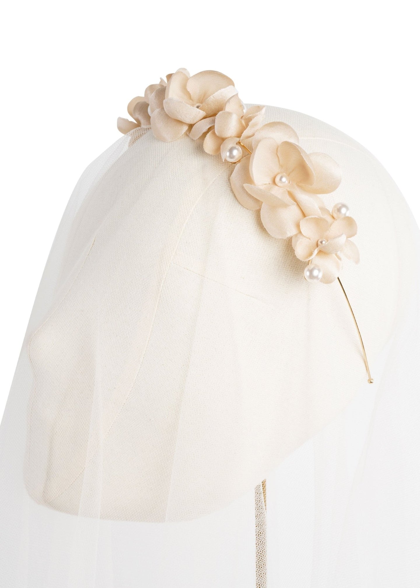 Organna Floral Pearl HairpieceEarringsElizabeth Bower