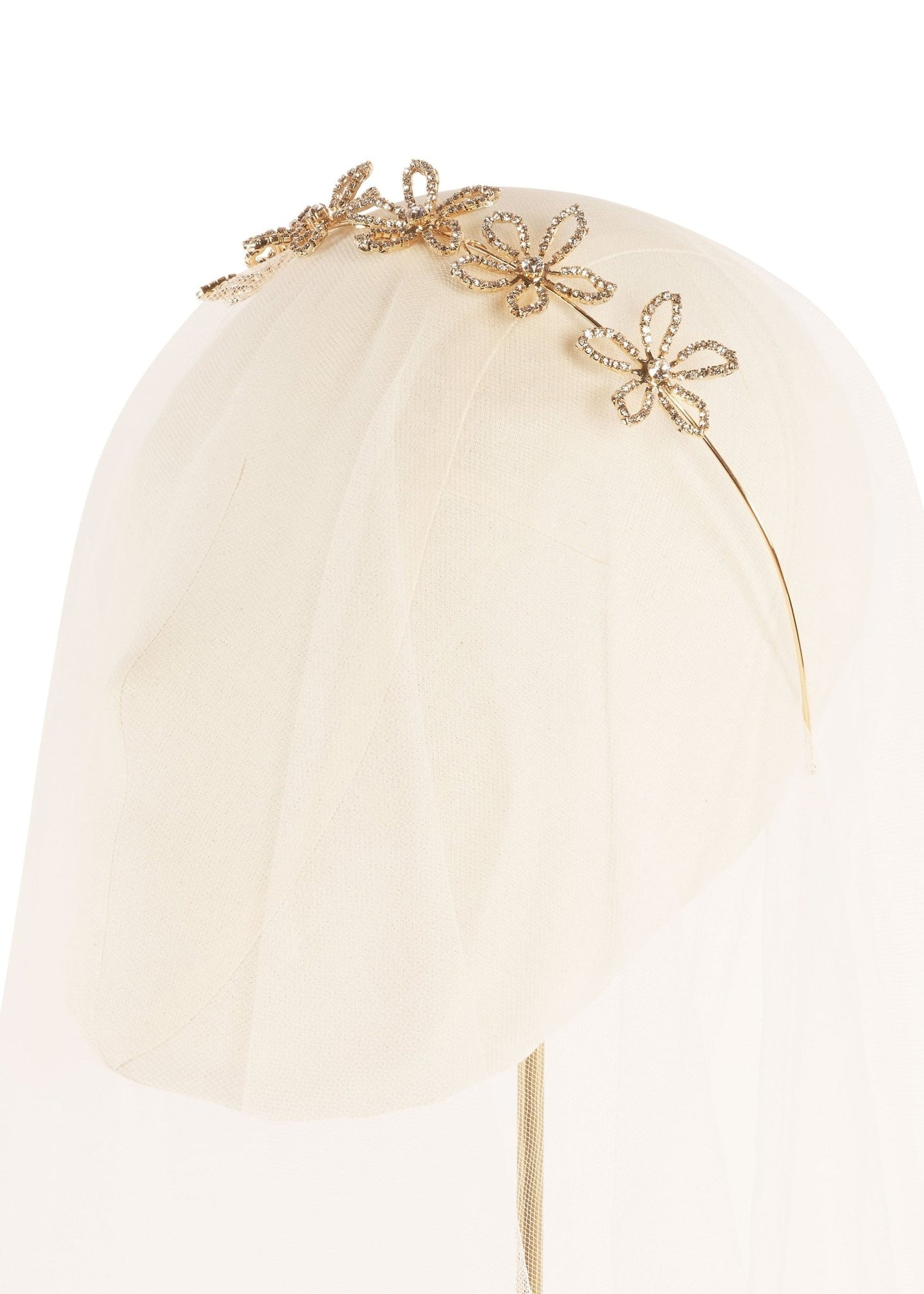 Pavet Scatter Crystal Bridal HeadbandElizabeth Bower