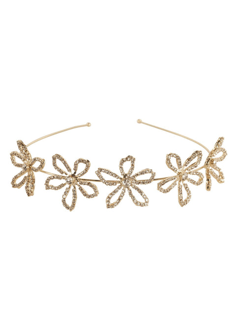 Pavet Scatter Crystal Bridal Headband - bridal - Elizabeth Bower
