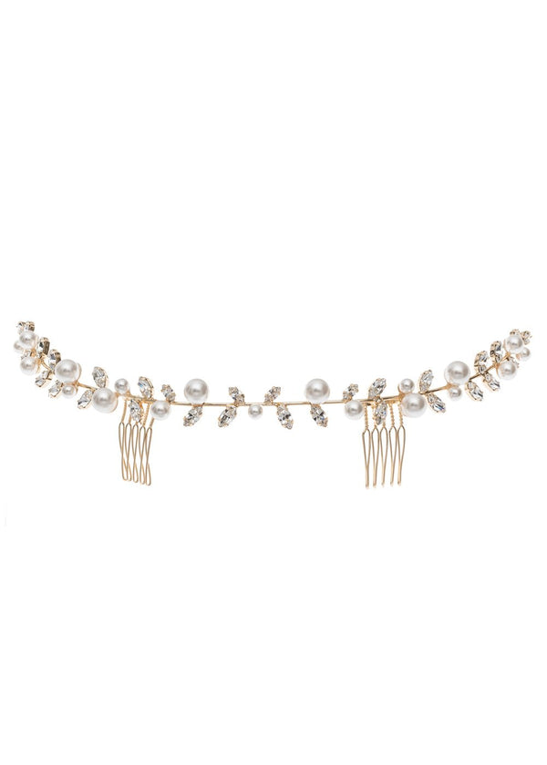 Pearllum Crystal Garland CombcombElizabeth Bower