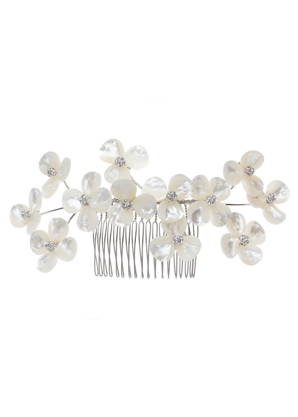 Petal Double Comb Hairpiece - Elizabeth Bower