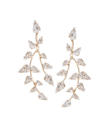 Pyrus Mini Drop Earrings - bridal Earrings - Elizabeth Bower