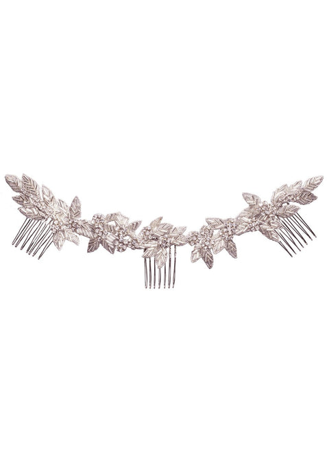 Rosa Garland Comb - bridal Headpiece - Elizabeth Bower
