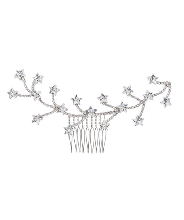 Starry Night Crystal Comb - bridal Hairpiece - Elizabeth Bower